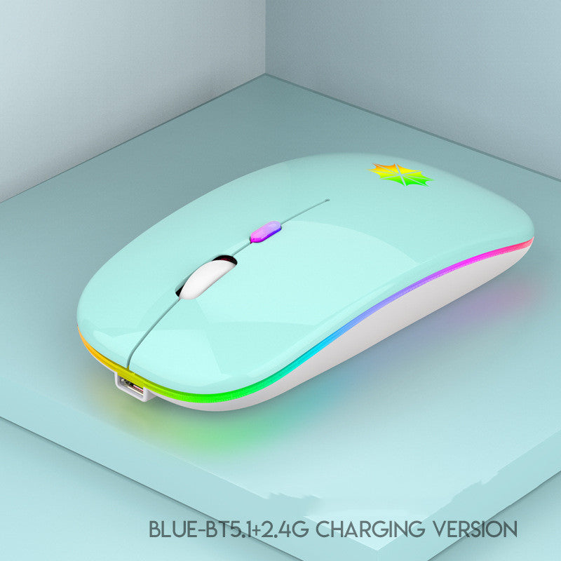 Rechargeable Light-up Gaming Laptop Mouse