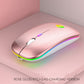 Rechargeable Light-up Gaming Laptop Mouse