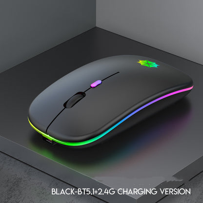 Rechargeable Light-up Gaming Laptop Mouse