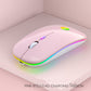 Rechargeable Light-up Gaming Laptop Mouse