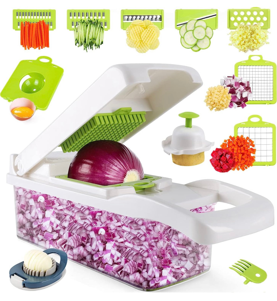 12 In 1 Kitchen Vegetable Chopper